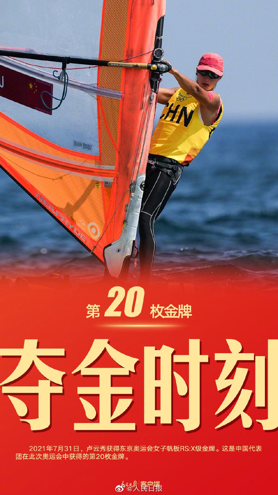 2021年东京奥运会--中国奥运金牌榜